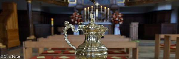 Taufkanne und Taufschale St. Ulrich
